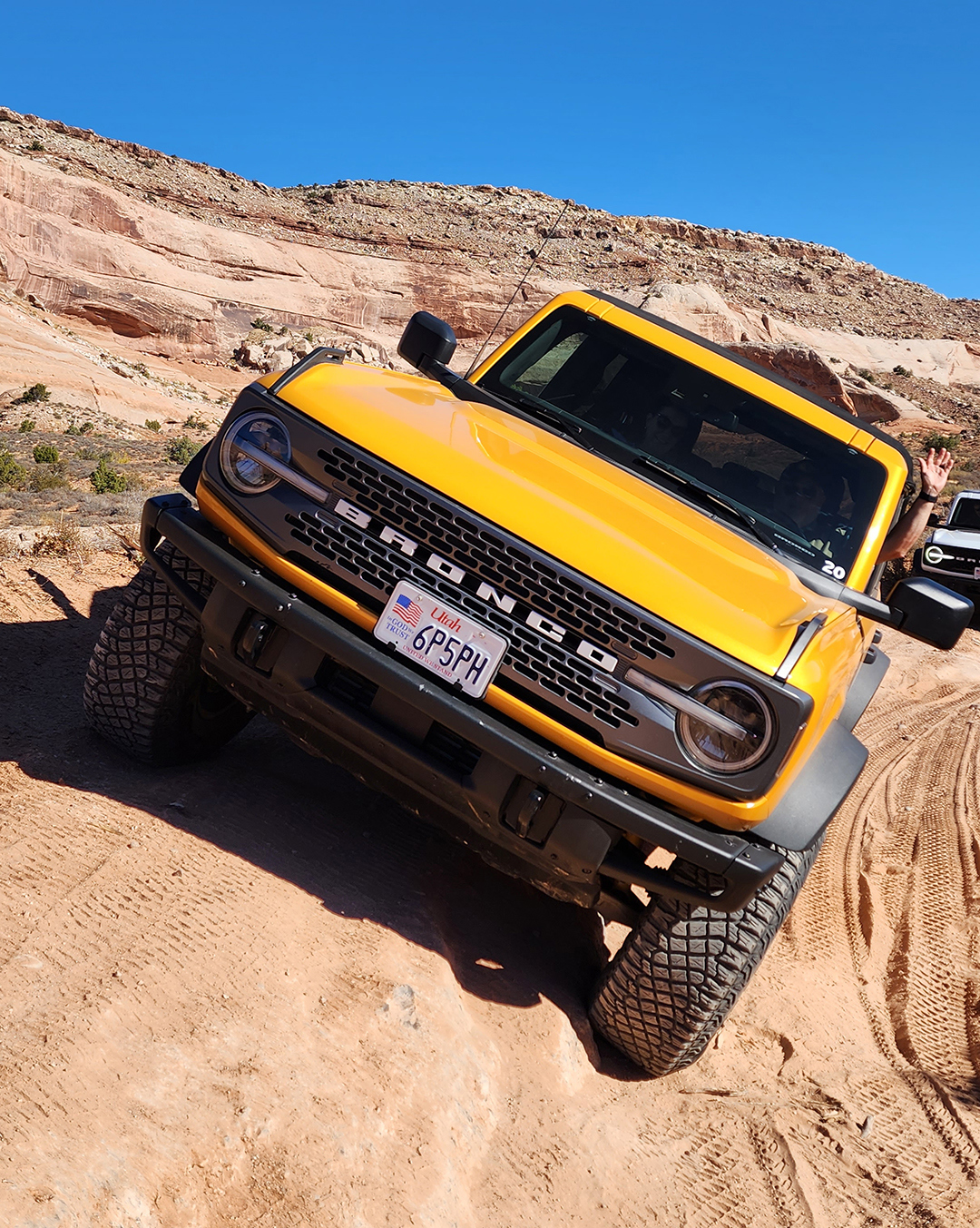 photo: 25° Roll at the Moab Bronco Off-Rodeo