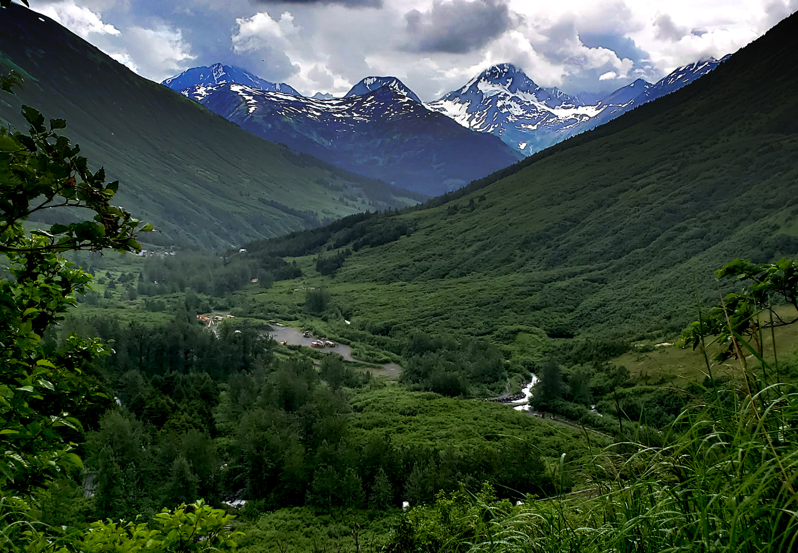 photo: Crow Pass Trail.