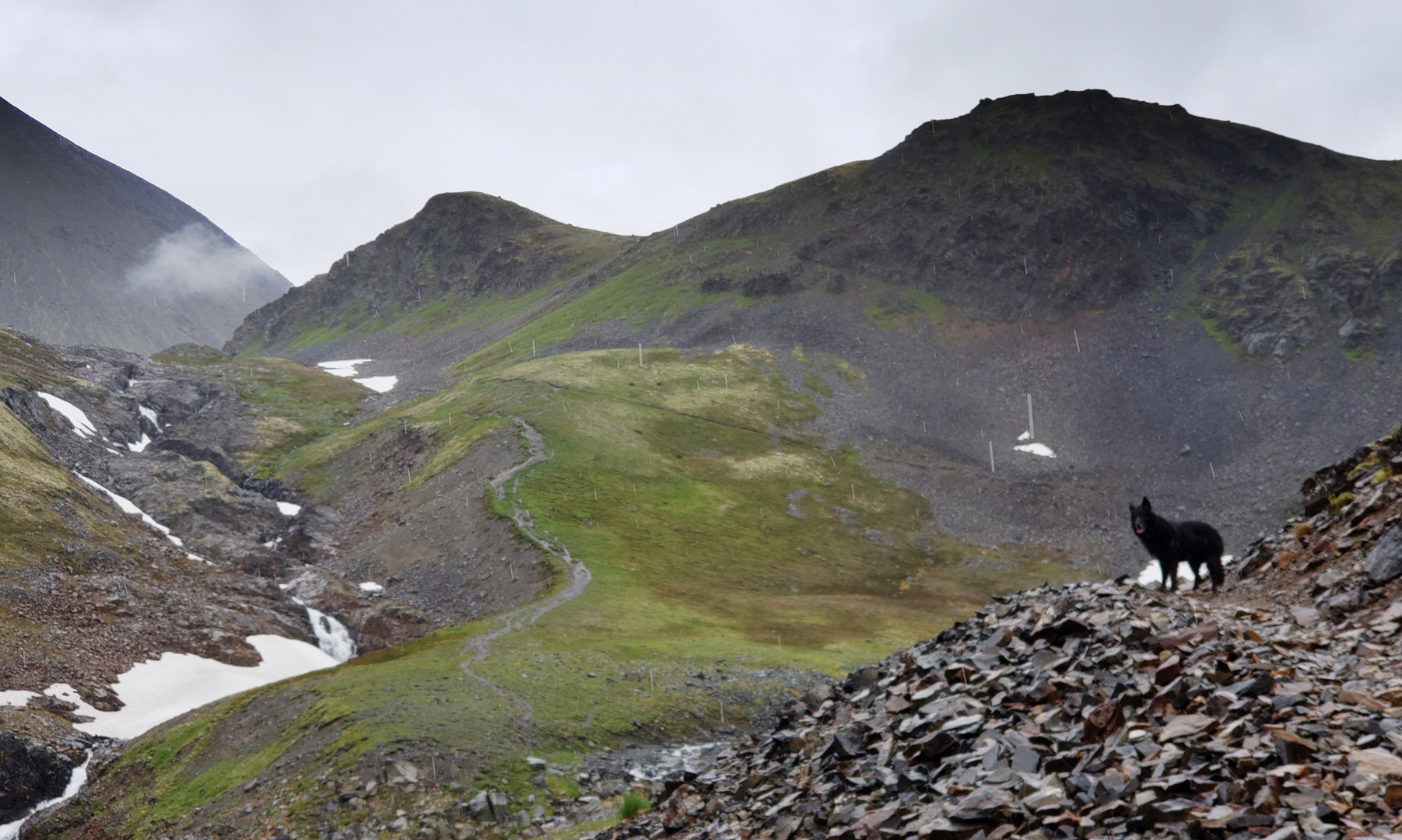 photo: Crow Pass Trail.